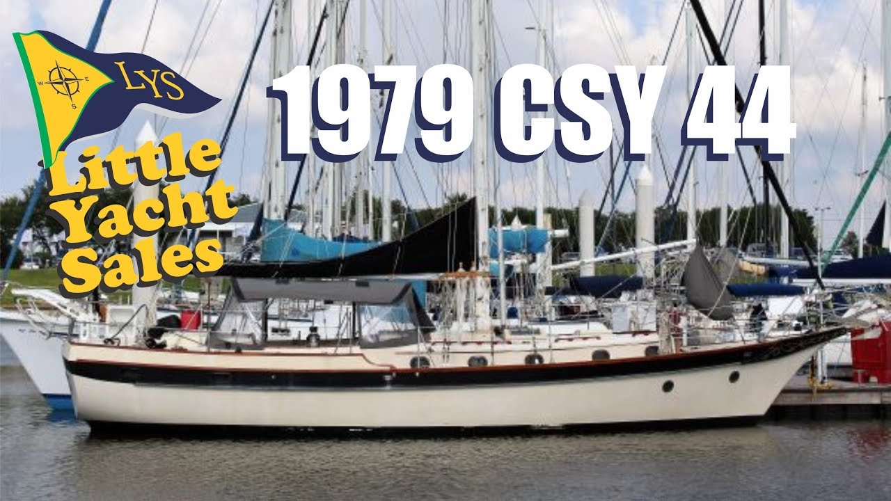 SOLD!!! 1979 CSY 44 Sailboat for sale at Little Yacht Sales, Kemah Texas