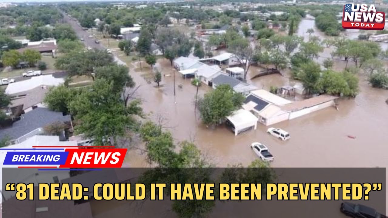 🌊 Texas Flood Disaster: Did Budget Cuts Worsen the Crisis? । USA NEWS TODAY