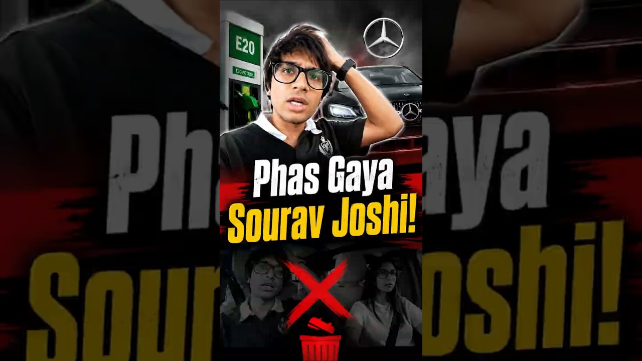 Sourav Joshi vs Mercedes-Benz E20 Petrol Truth #SouravJoshi #Trending