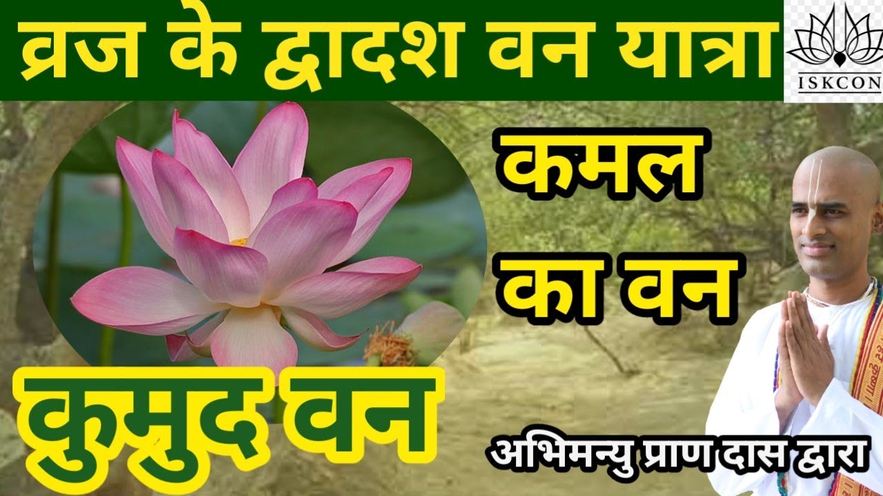 कुमुदवन 🌷| यहां जाते थे कृष्ण परफ्यूम लगाने 🧖👃 | KUMUDVAN | घर बैठे द्वादश वन यात्रा