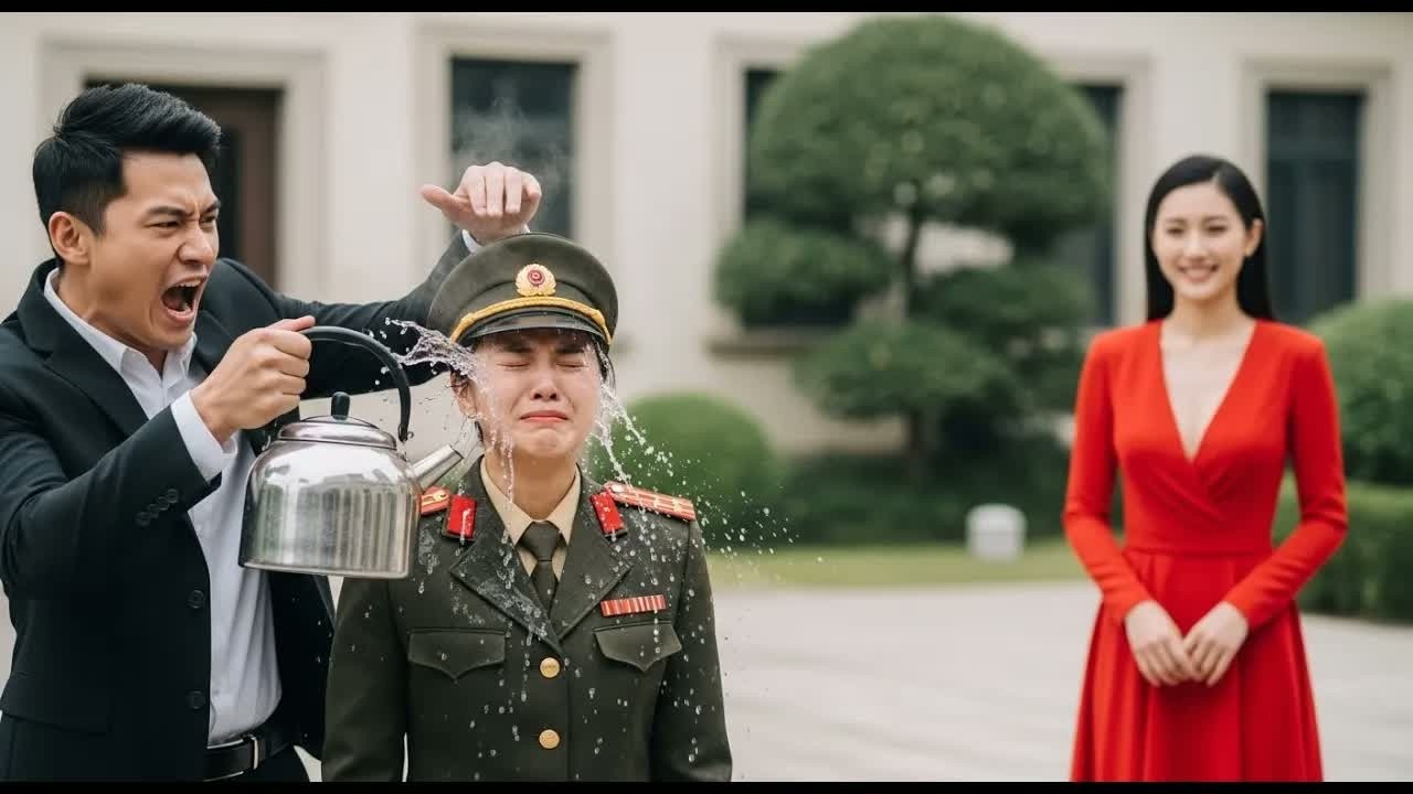 Chồng hắt nước nóng vào mặt vợ chỉ vì không giặt quần áo cho nhân tình, vài phút sau hắn phải quỳ x