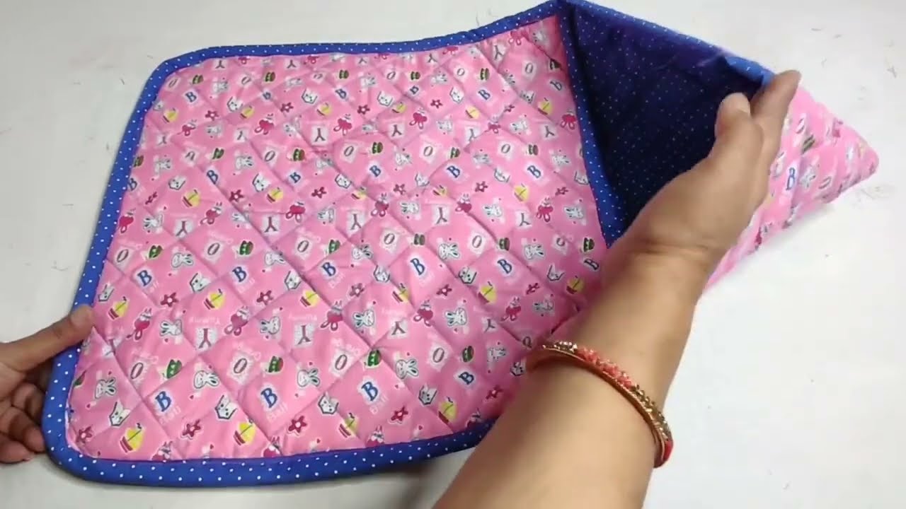 How to make a baby sleeping bag cutting and stitching / Diy baby Nest // baby nest