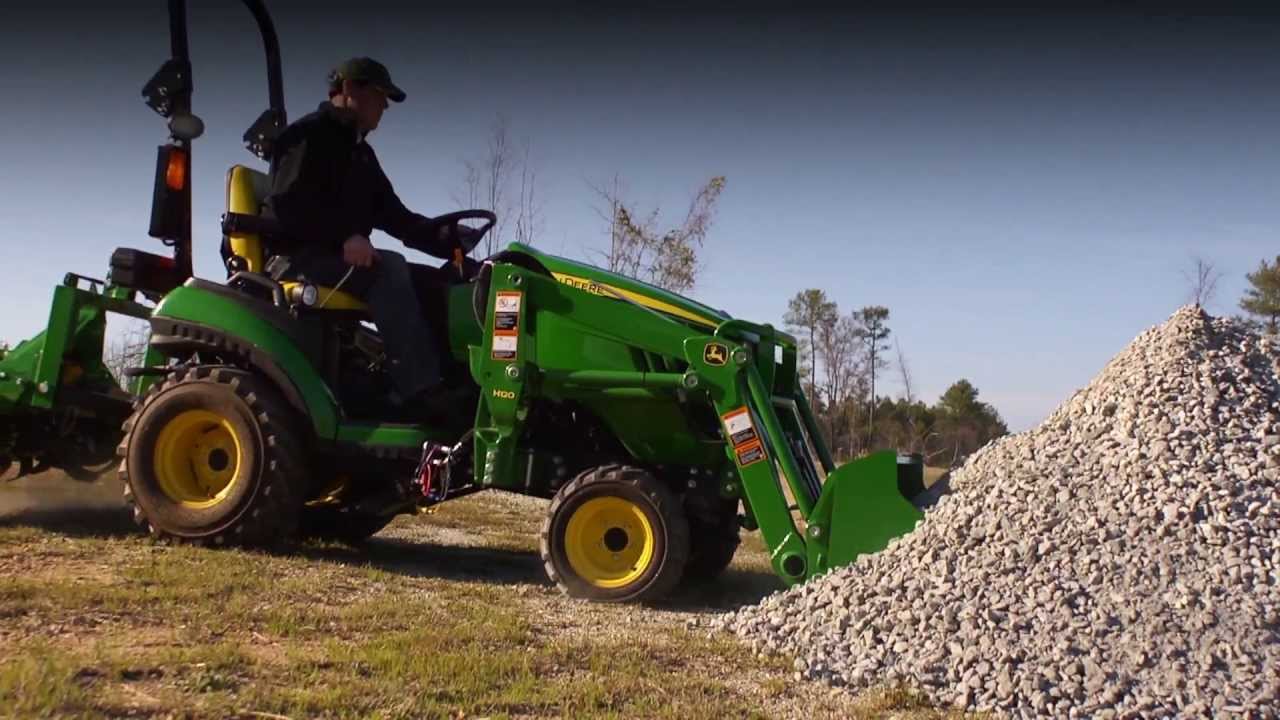 John Deere Quik-Park™ Loader - 1025R vs Kubota BX