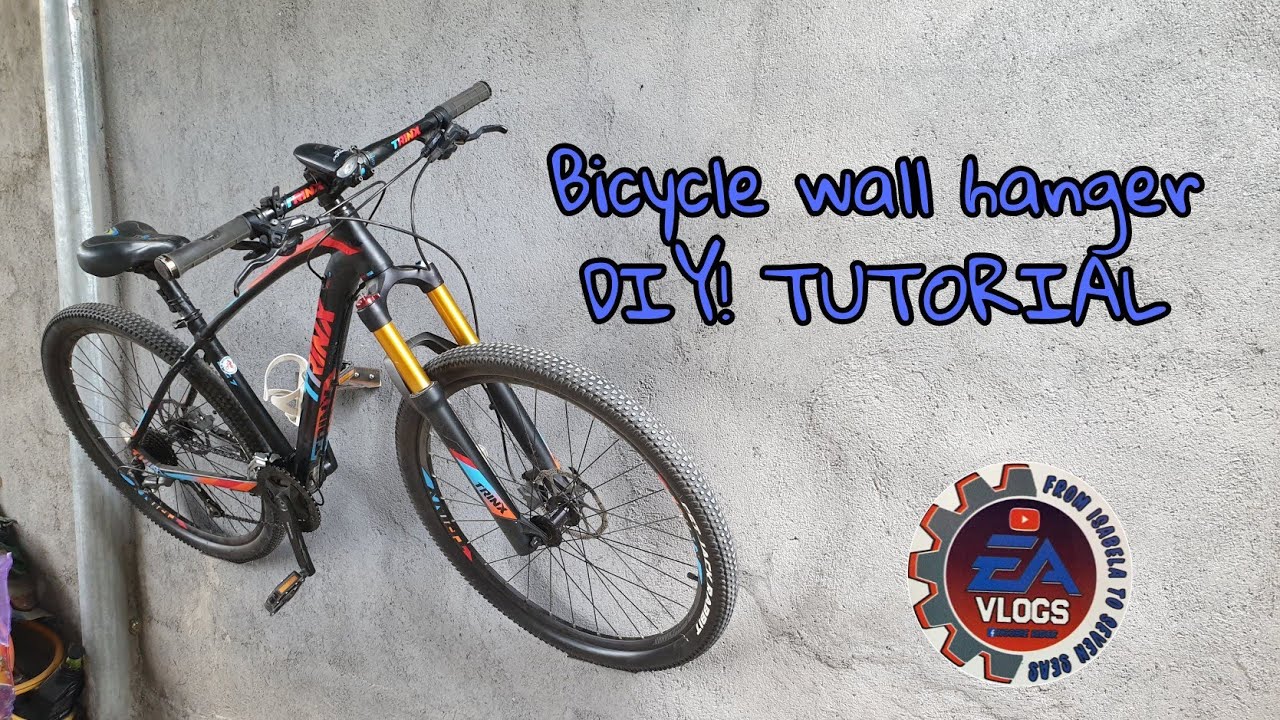 How to make Bicycle wall hanger tutorial | DIY | ea vlogs