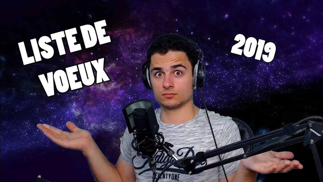 MA LISTE DE VOEUX D'ÉCOLES 2019