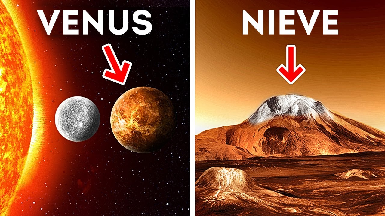 Nieve submarina cae al revés en esta luna