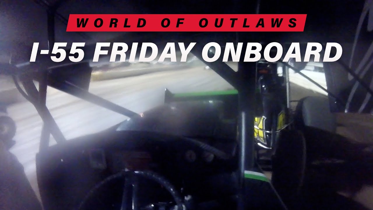 ONBOARD | Sammy Swindell World of Outlaws at I-55 Feature | 8.7.20