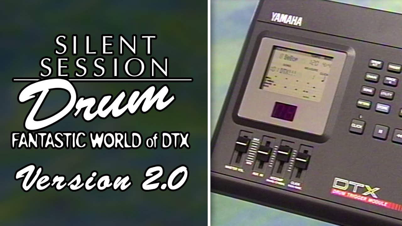 Akira Jimbo, Kozo Suganuma, Soul Toul - Yamaha DTX Silent Session Version 2.0 (Full VHS, 1080p60)