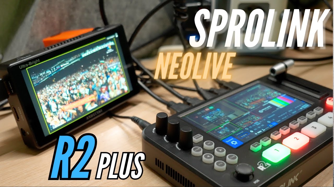 Un MEZCLADOR de VIDEO BARATO, pero POTENTE | SPROLINK Neolive R2 PLUS🔥​