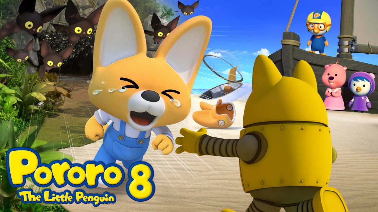 Pororo Season 8 | #17 Lost on a Mysterious Island | Pororo English | Kids Cartoon