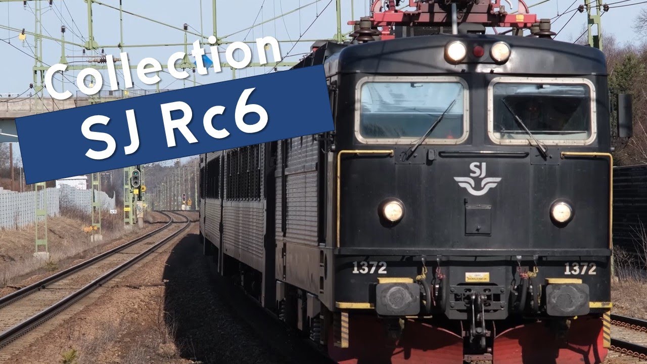 Trains of Sweden - SJ Rc6