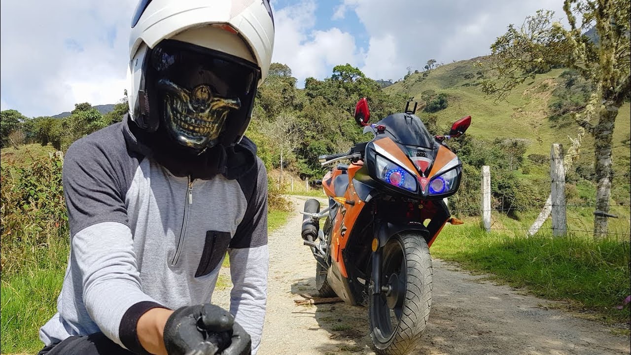 Prueba de ojos de DEMONIO,ANGEL,TORNADO-RT250-KELLER250-SHINERAY CHIEF