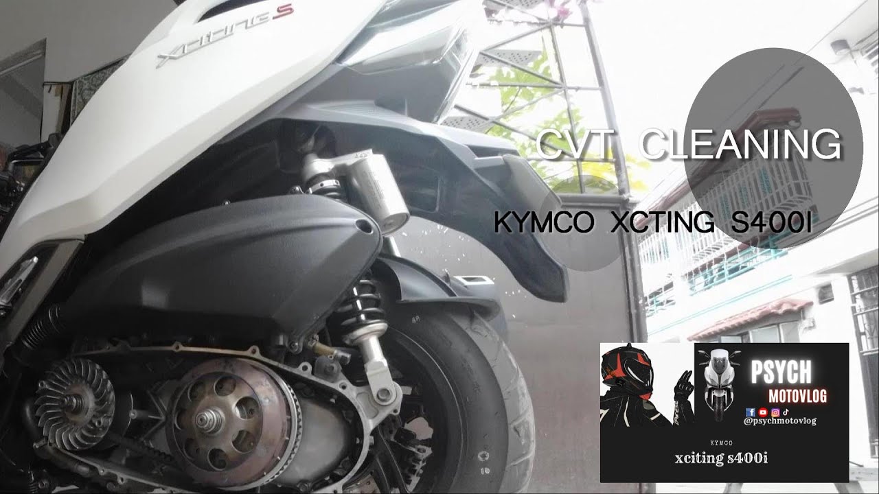 CVT CLEANING KYMCO XCITING S400I