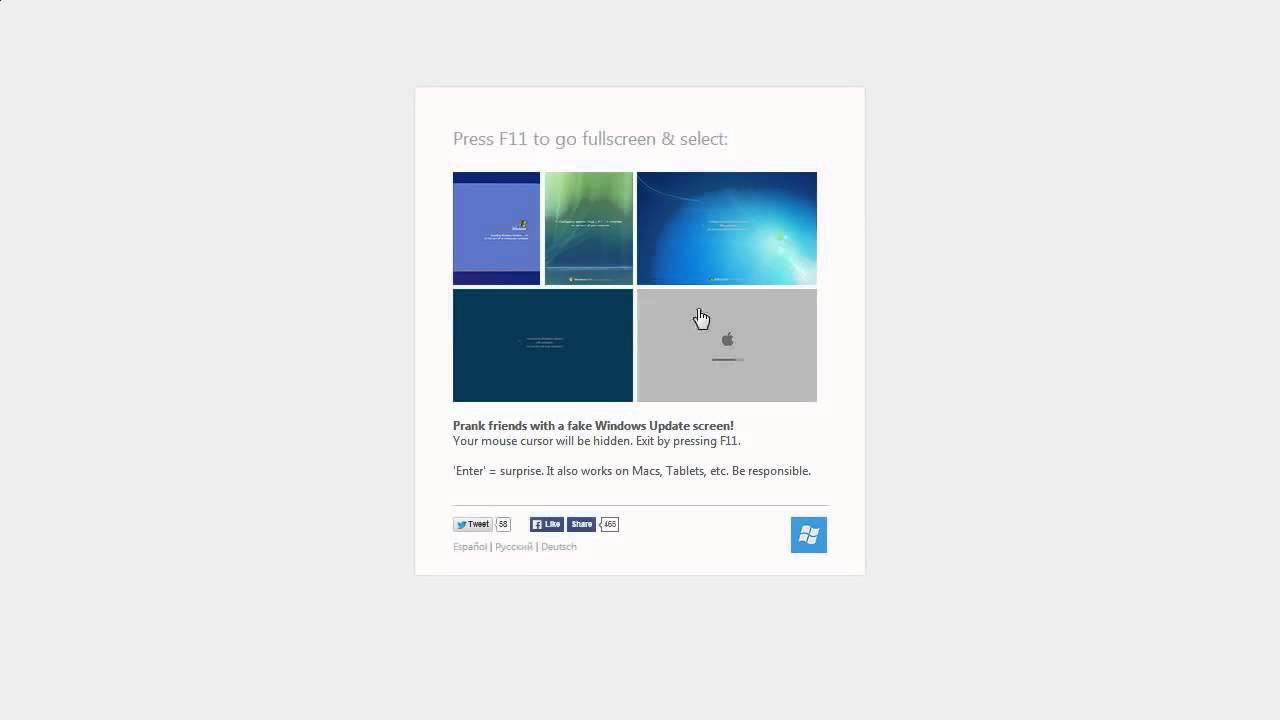 Fake Windows Updates Prank | Vidizayn