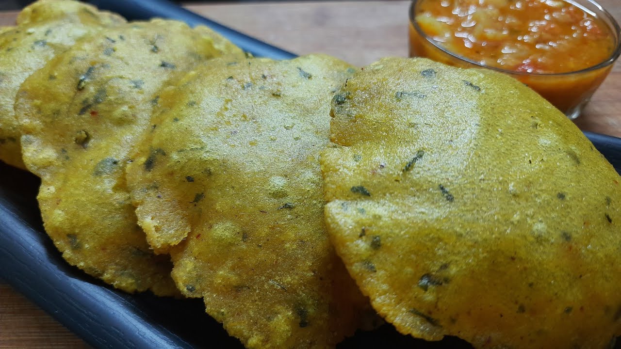 Jowar Masala Puri ll Millet Puri ll Jowar Puri ll Masala Puri