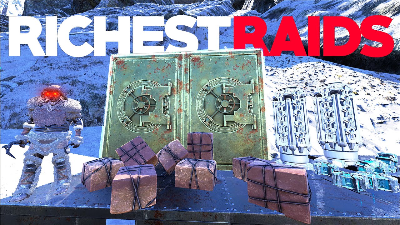 I Went Raiding On ARK For Stacked Bases