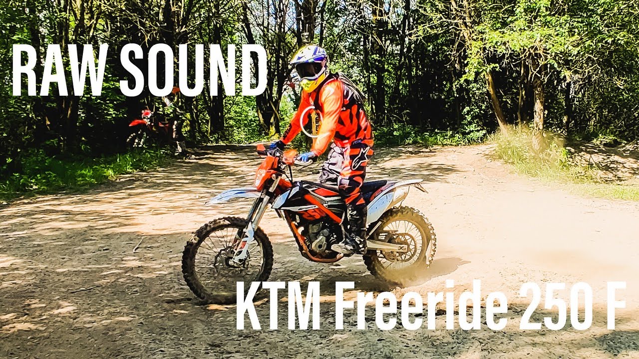 KTM Freeride 250 F RAW Sound | Kronach