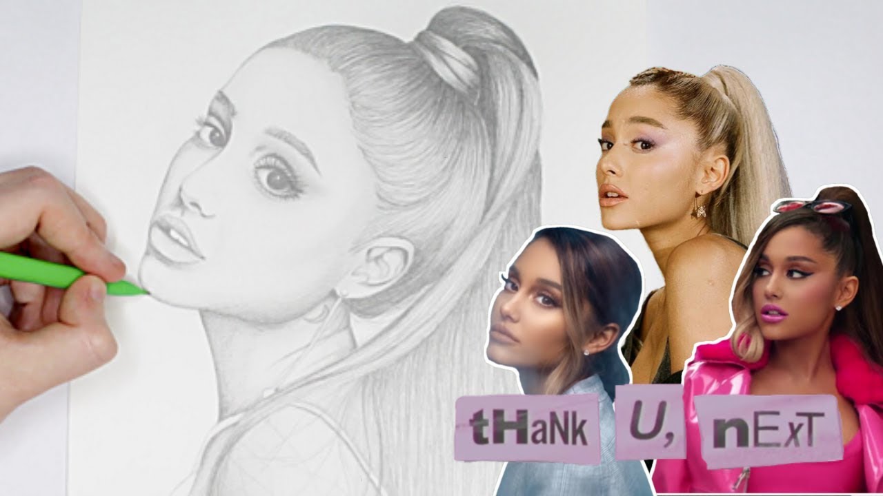 61. DRAWING ARIANA GRANDE | DRAW WITH ME