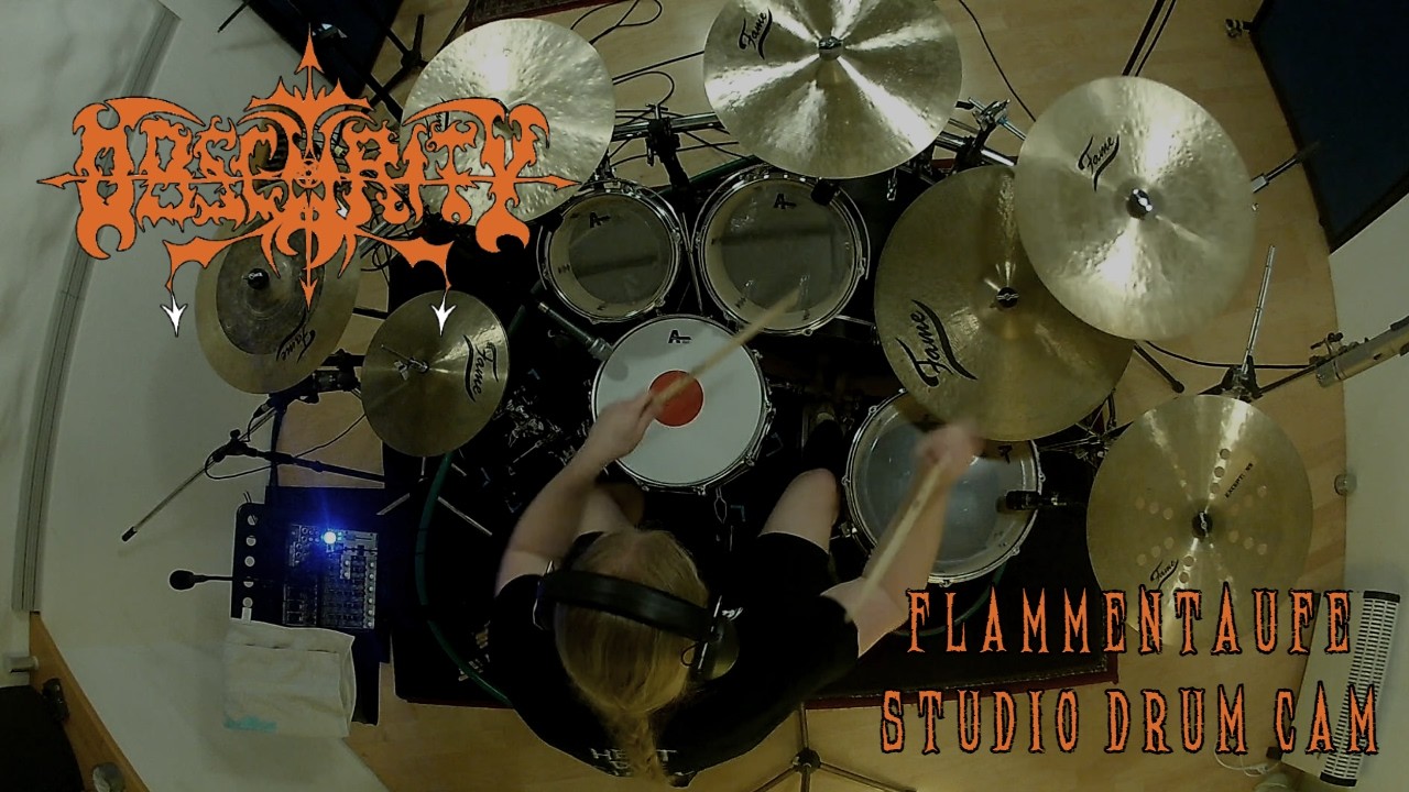 Obscurity - Flammentaufe | Studio Drumcam by Isarn