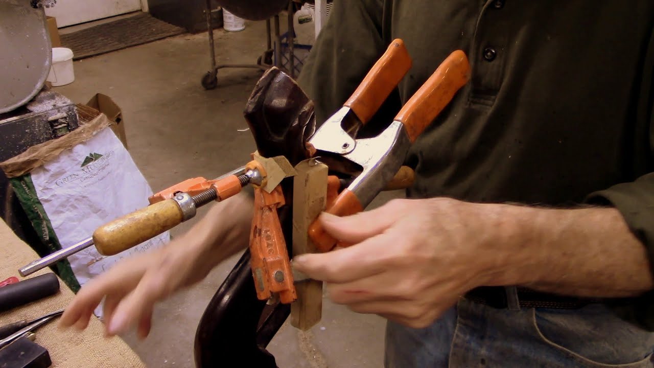Repairing the Leg of a Tilt Top Table - Thomas Johnson Antique Furniture Restoration