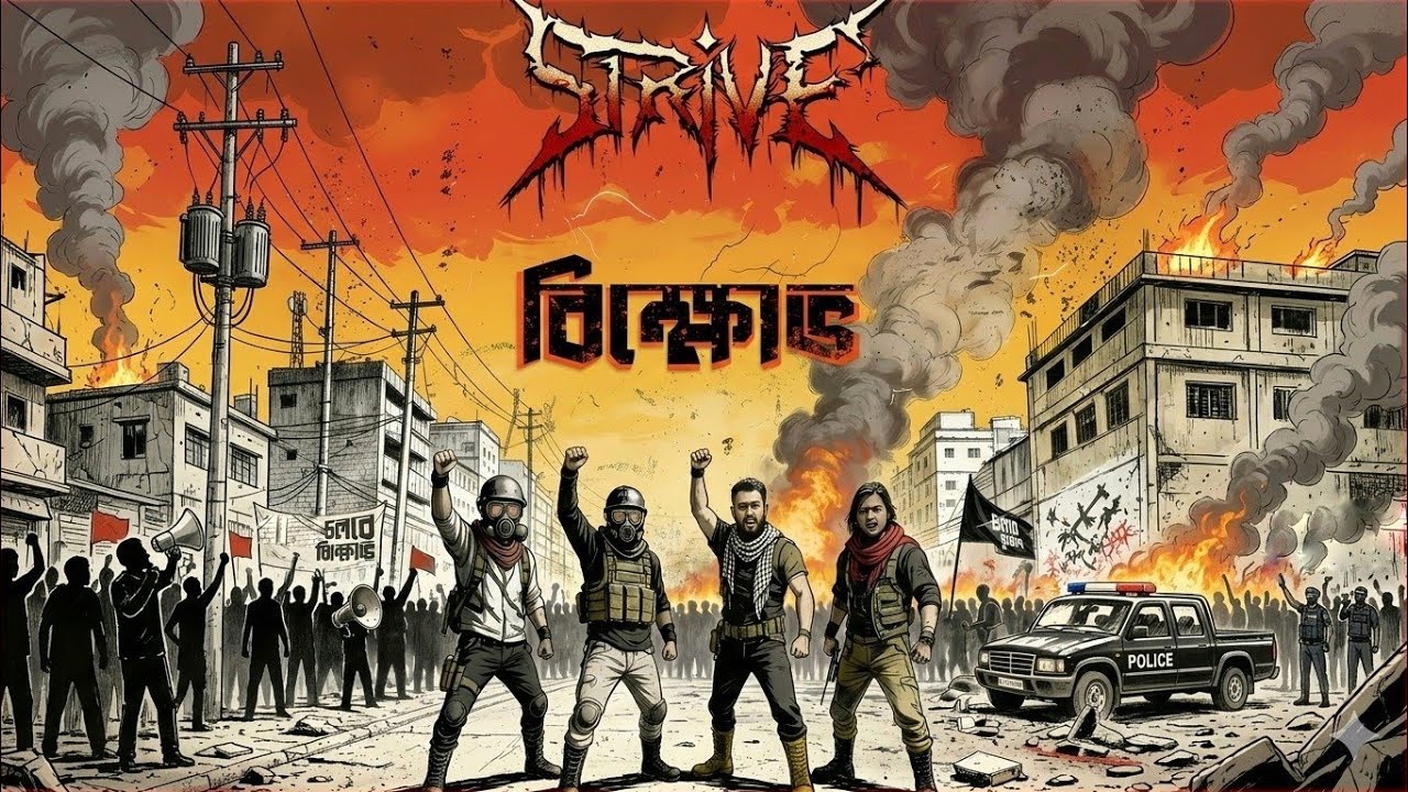 Strive - Bikkhov (বিক্ষোভ)।। Official Lyrical Video