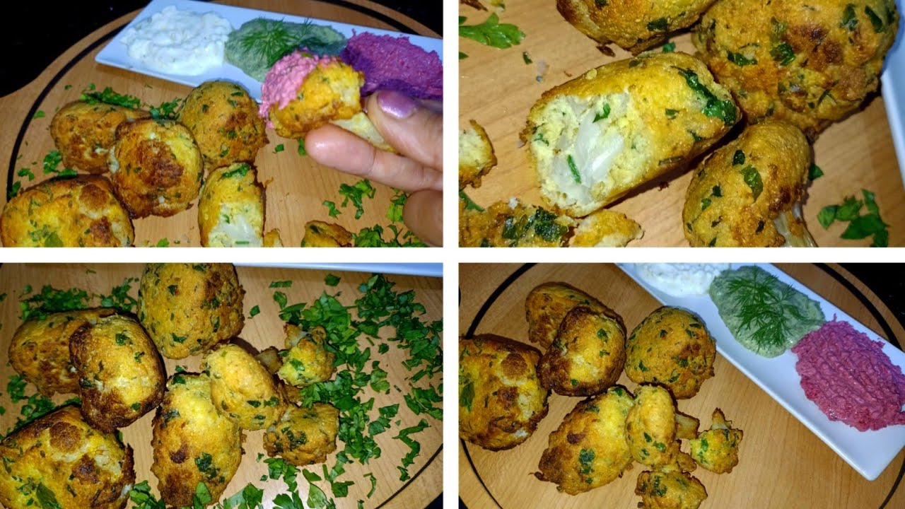 قرنبيط كرسبي للكيتو بخلطة جبارة/ عشق القرنبيط المقلي 😋
