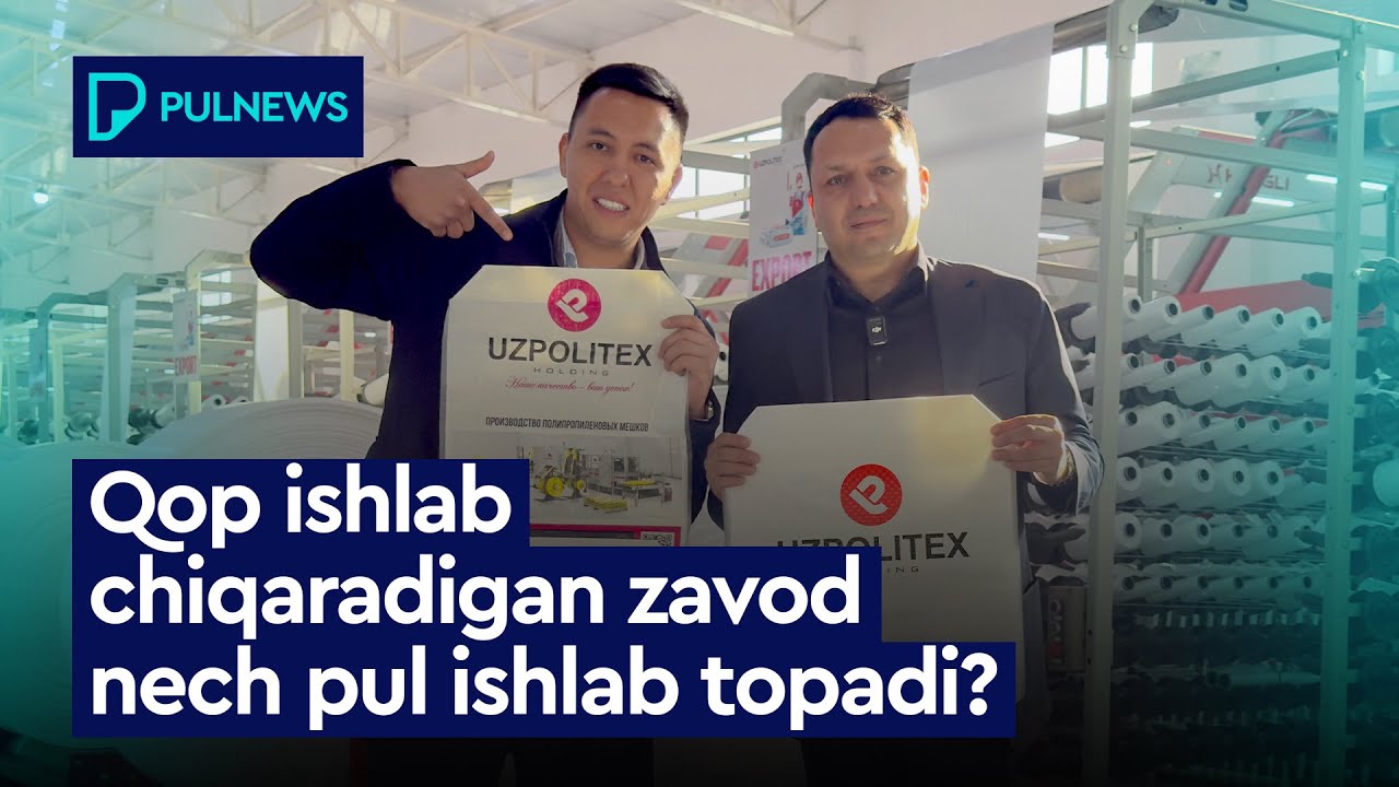 QOP ZAVODI NECH PUL ISHLAB TOPADI?