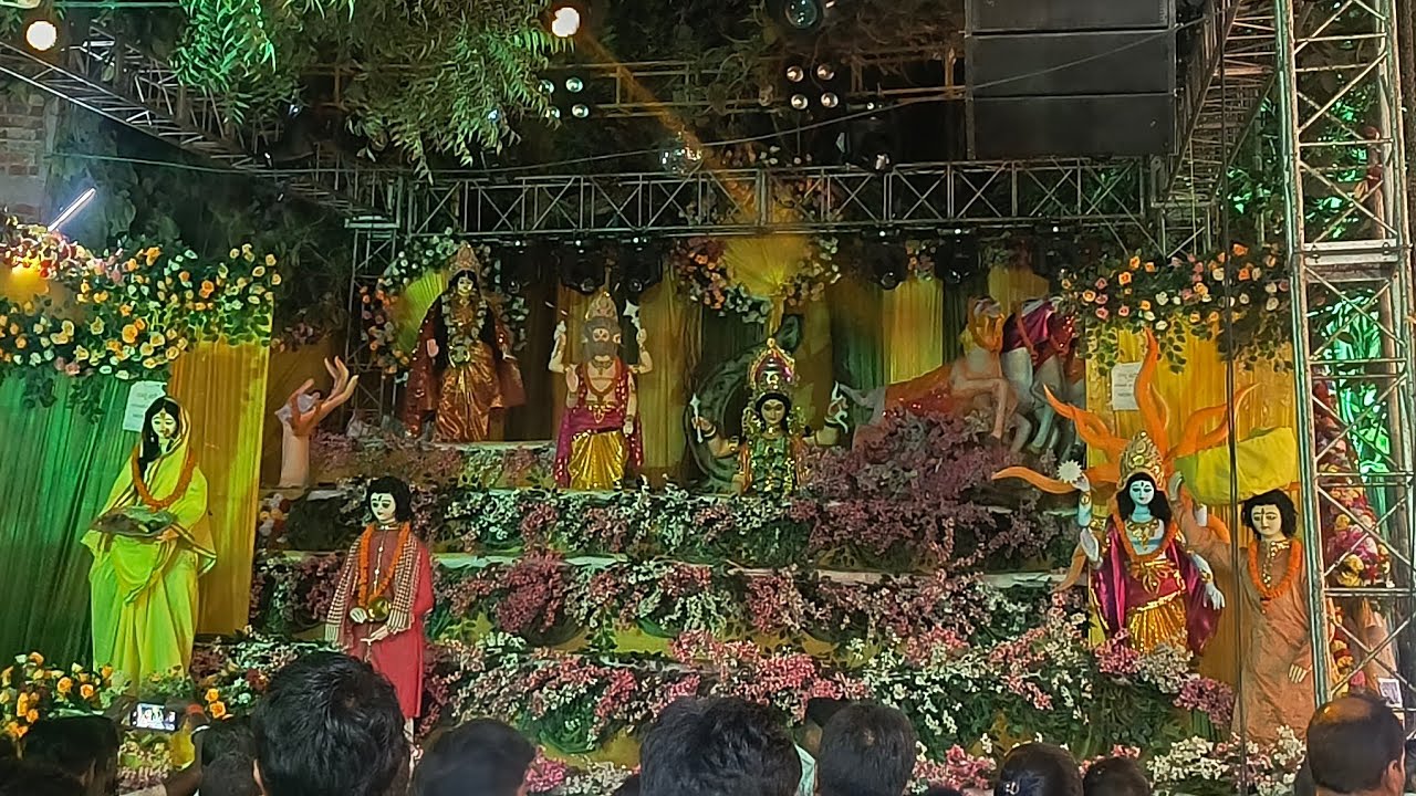 Chhath Puja Light Show at Chand Chaura, Gaya.  ||CHHATH PUJA 2024||