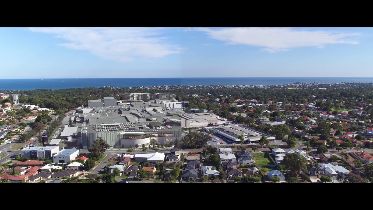 Karrinyup Shopping Centre CGI / Drone Footage Composite