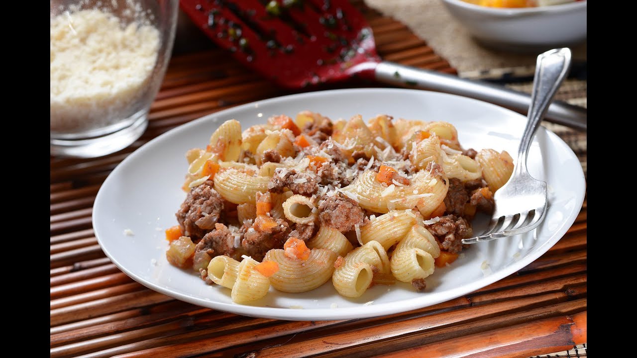 How to make Pasta with beef - Pasta recipes