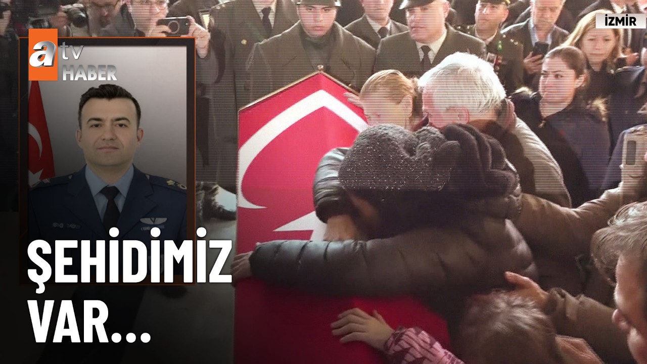 Şehit Pilot Binbaşı İbrahim Bolat’a veda  - atv Ana Haber 25 Şubat 2026
