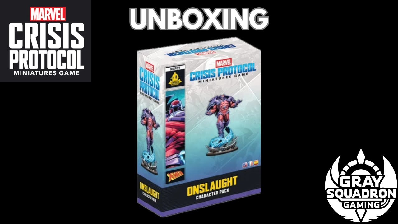 Marvel Crisis Protocol: Распаковка Onslaught