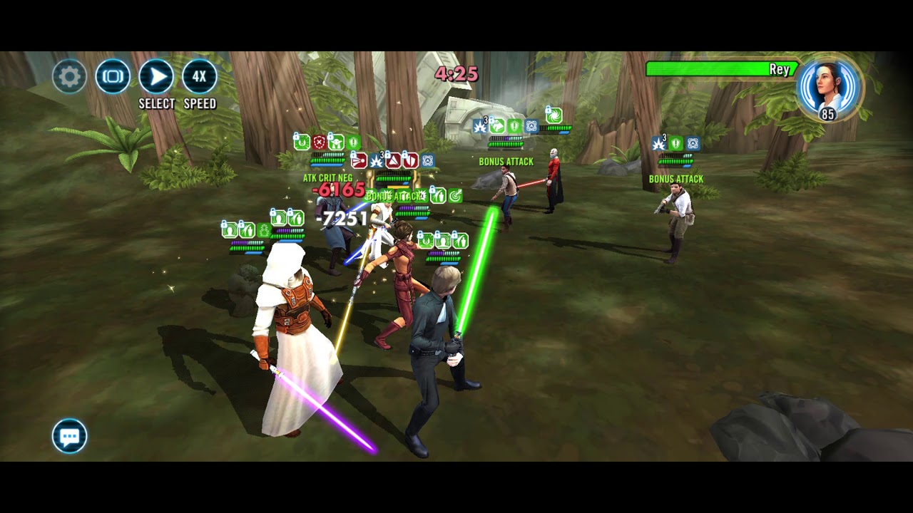 Basti Lead Jedi vs Rey + High Tenacity Malak