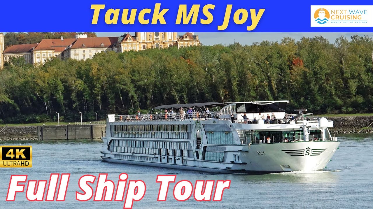 TAUCK ms JOY | Full Ship Tour | Common Areas | 4K