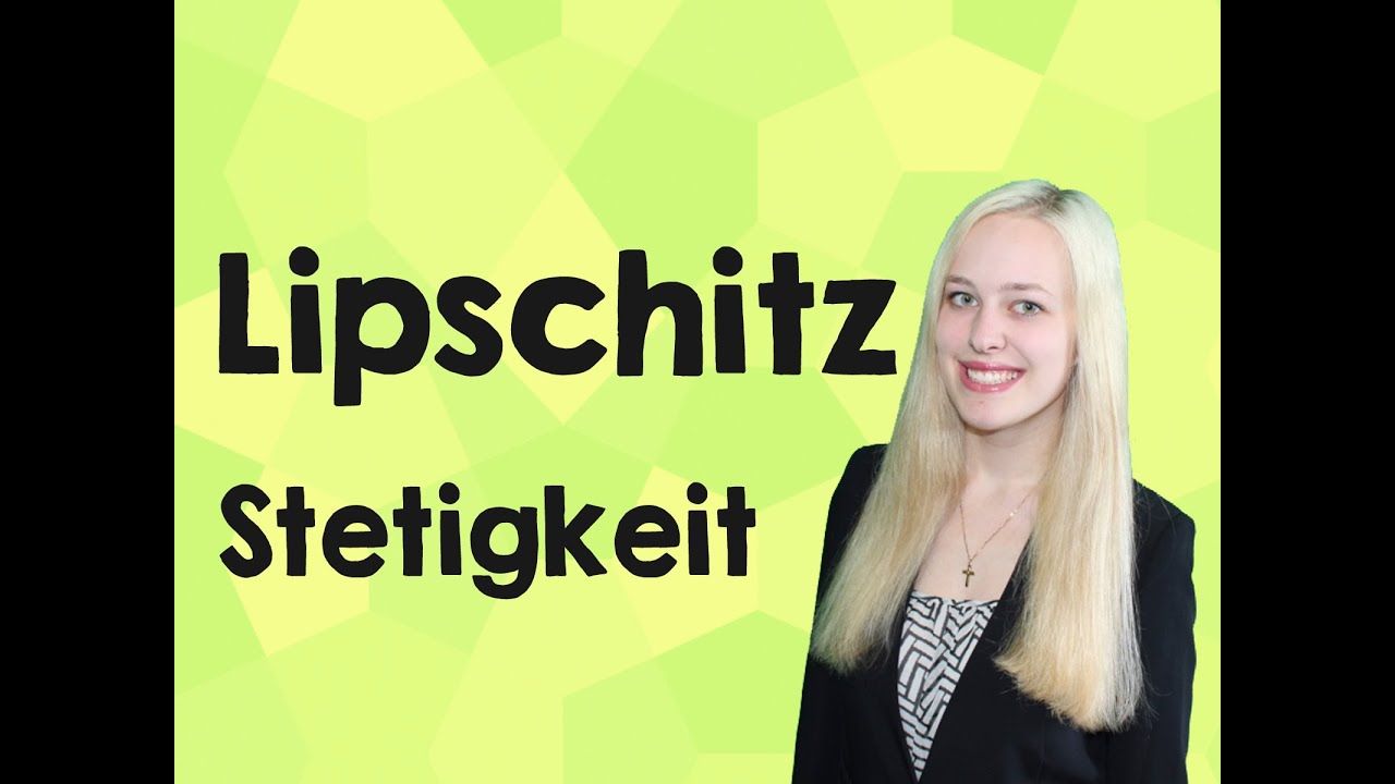 Lipschitz Stetigkeit