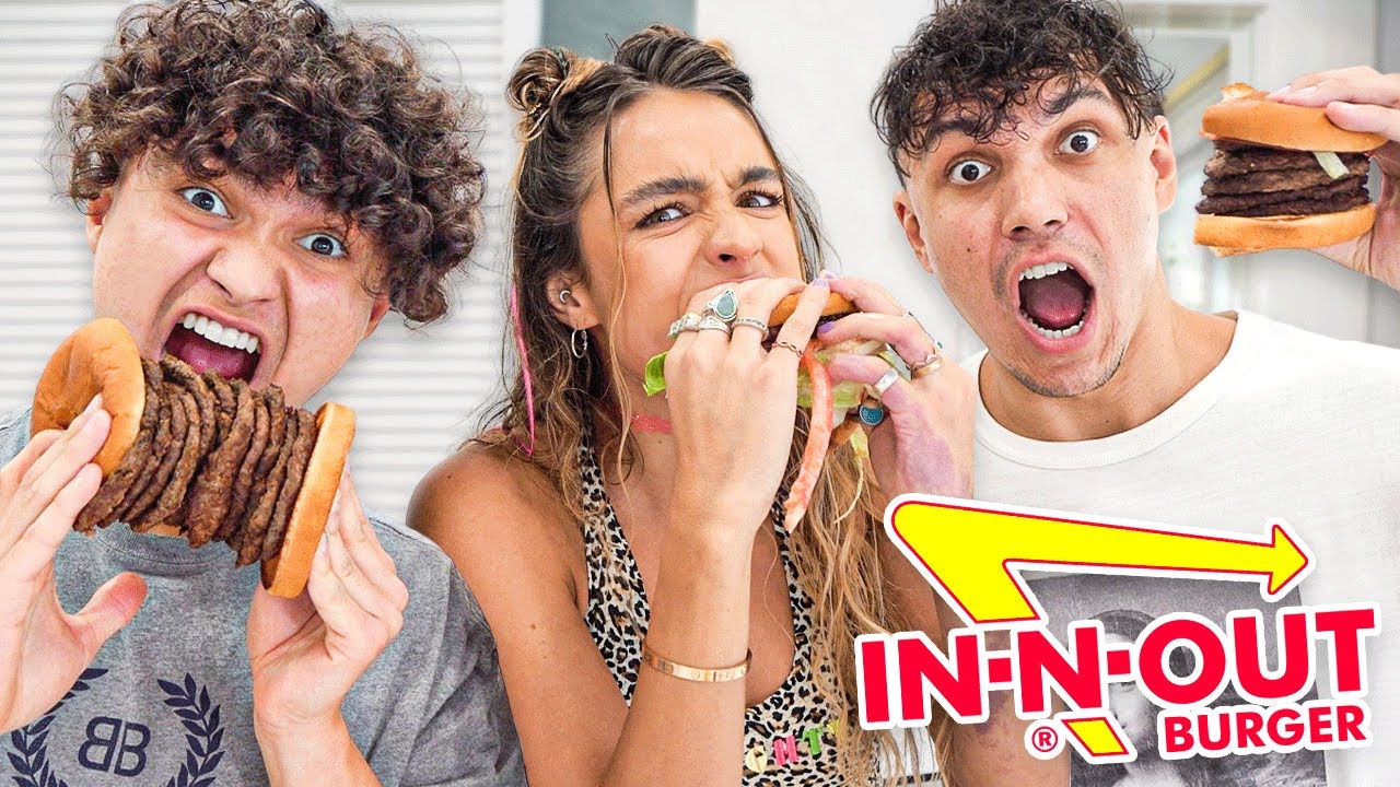 In-N-Out Burger Challenge w/ Sommer Ray