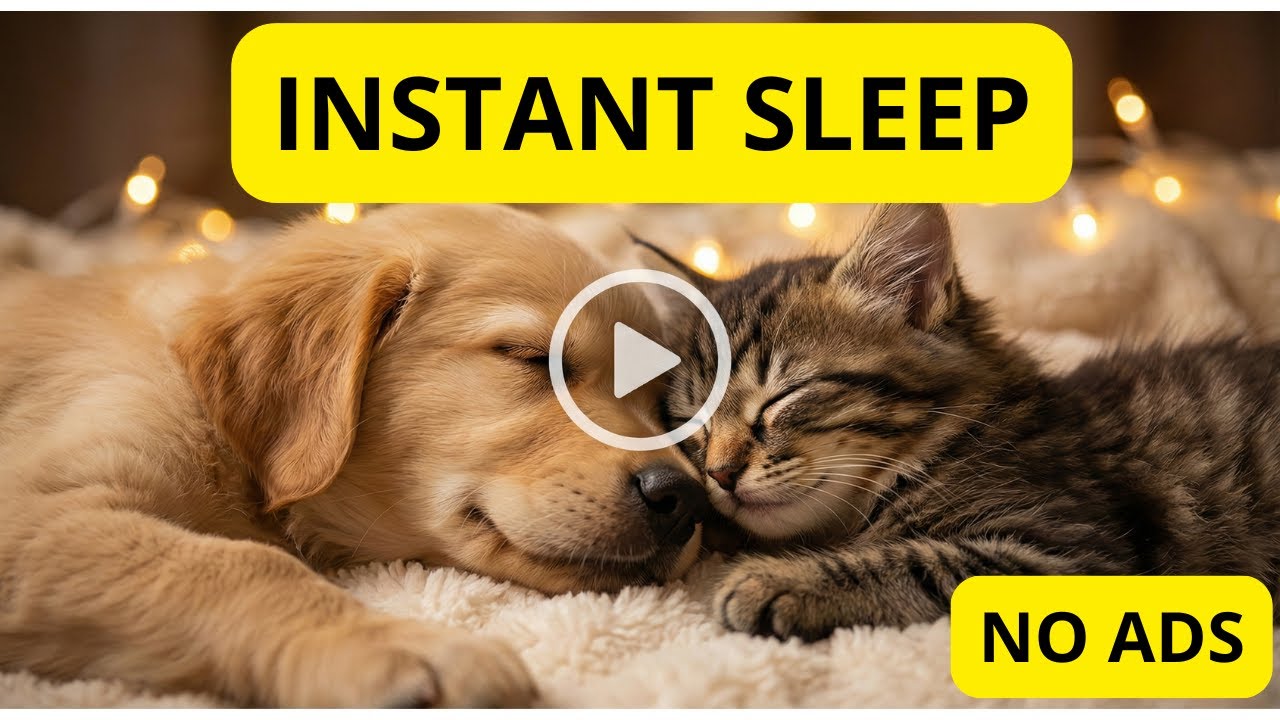 WARNING: Your Pet Will Fall Asleep Fast 😴 2 Hours of Deep Relaxation Music (4K Ultra HD)