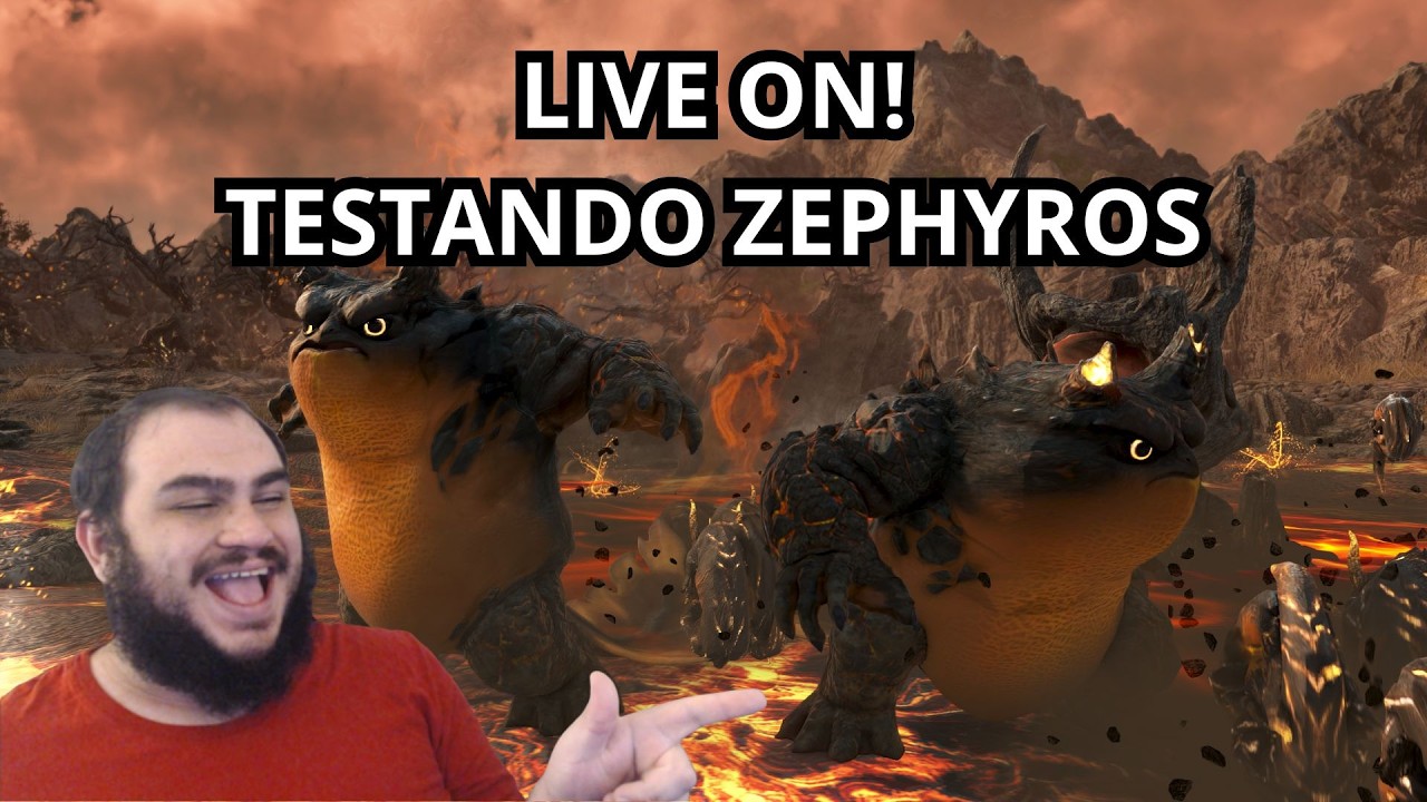 TESTANDO ZEPHYROS COM MEU NOVO GEAR SUPER PODEROSO, VIU O QUE EU PASSEI?