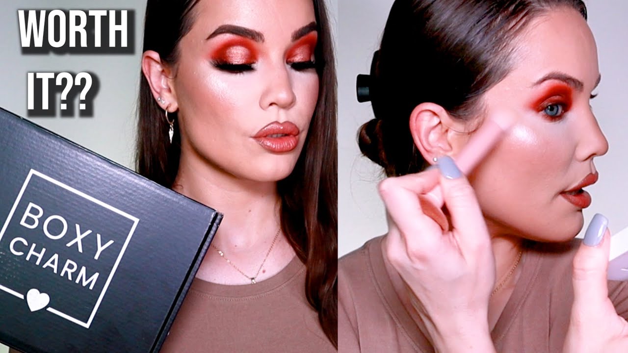 BOXYCHARM JANUARY 2021 UNBOXING | Review & Try On