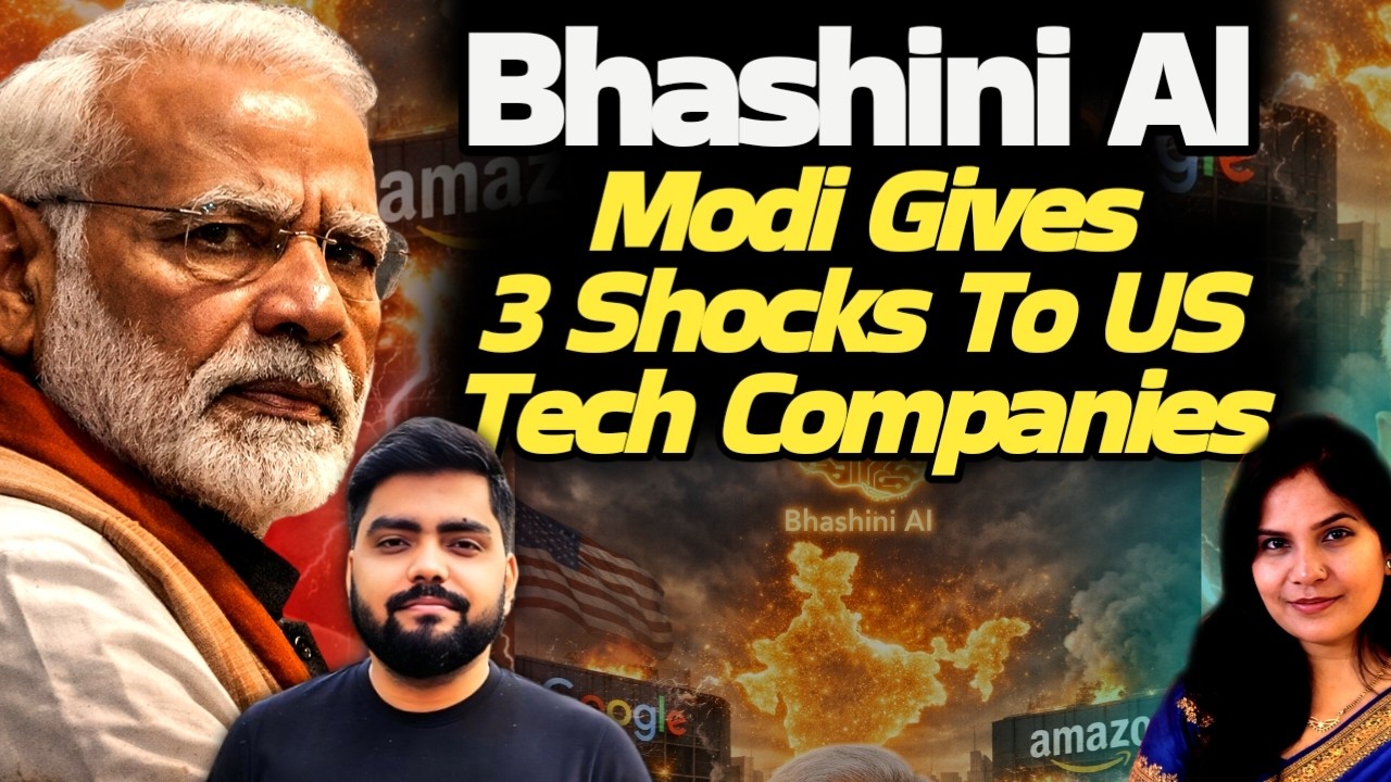 Bhashini Al, Modi Gives 3 Shocks to US Tech Companies