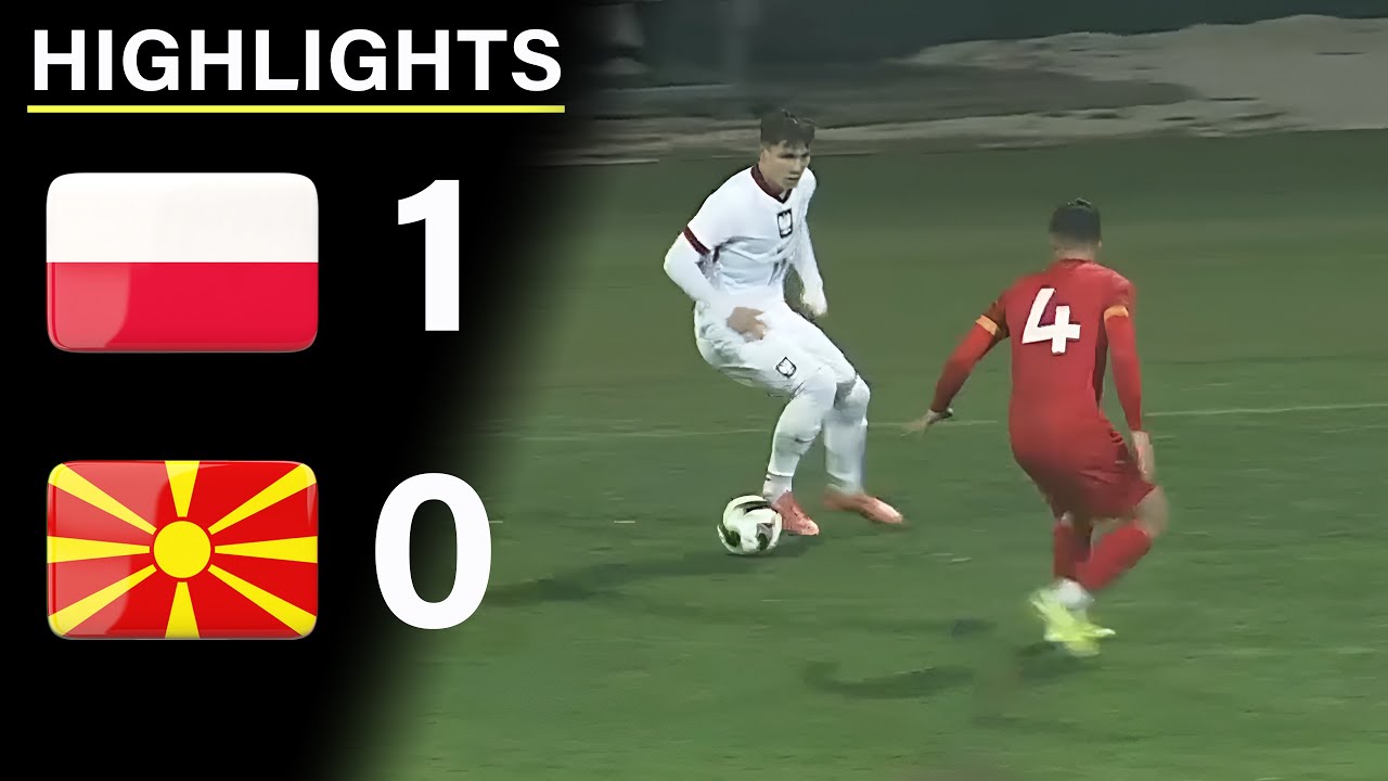Poland vs North Macedonia Highlights | Euro U21 - Qualification (Nov 18, 2025)
