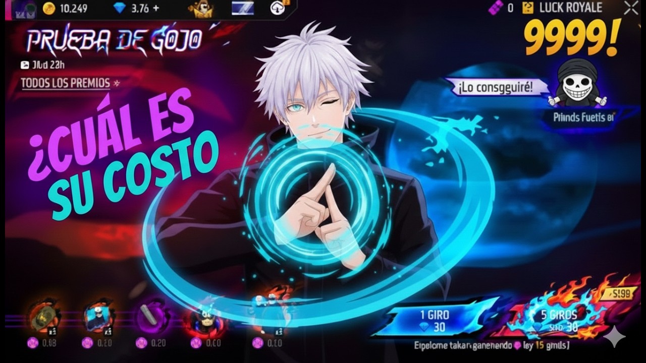 LA VERDAD SOBRE LA LUCK ROYALE DE GOJO... 💎 ¿ESTAFA O SUERTE? 😲