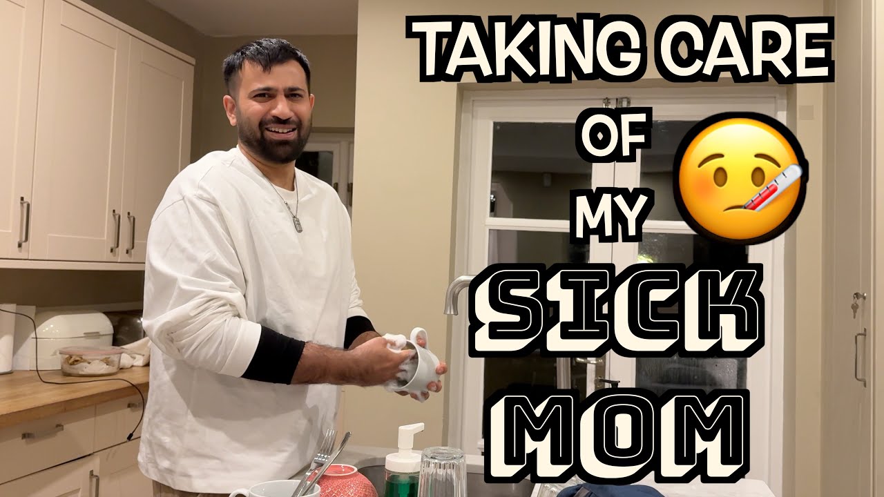 TAKING CARE OF MY SICK MOM 🤒 + HILARIOUS DISH WASHING SESSION!! - S3E4