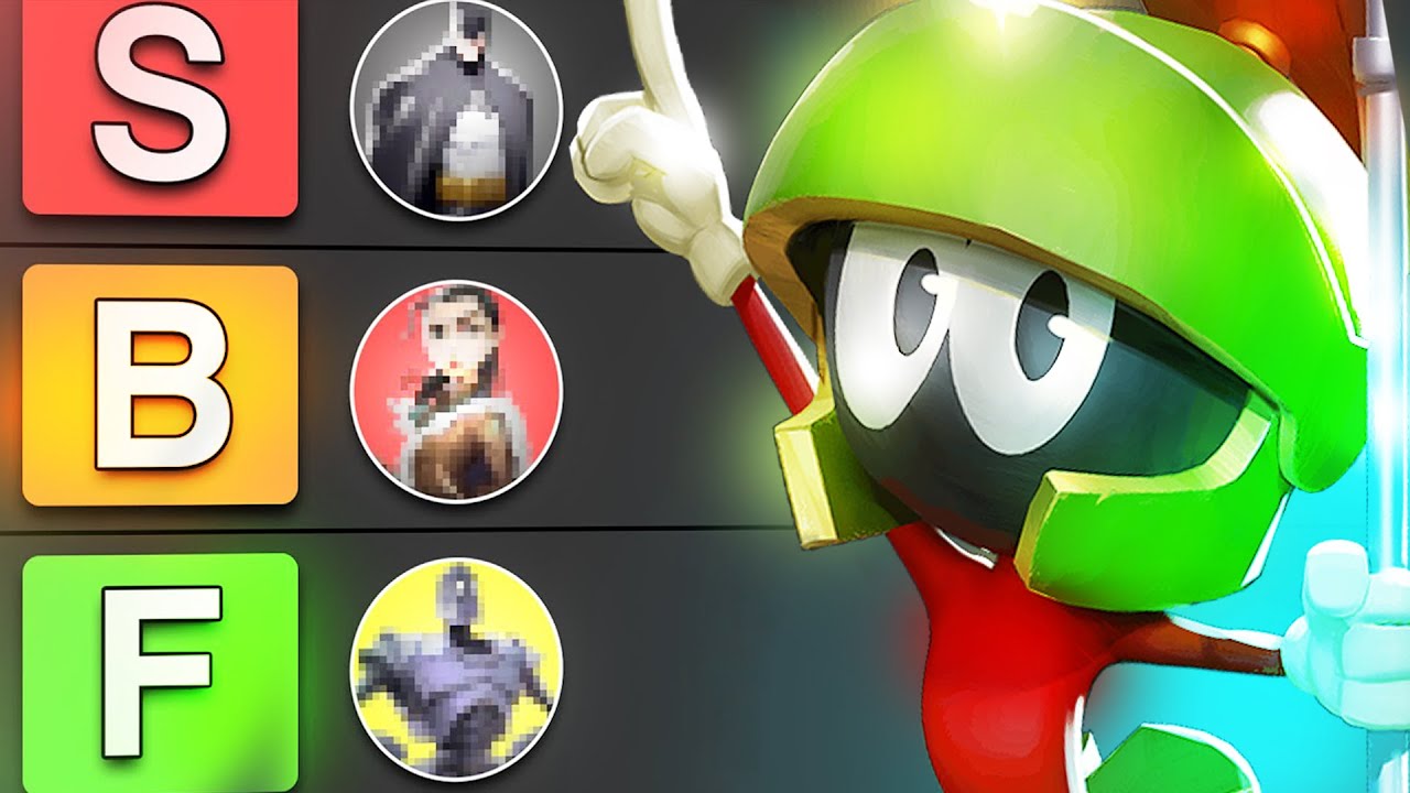 MultiVersus TIER LIST! (With MARVIN THE MARTIAN)