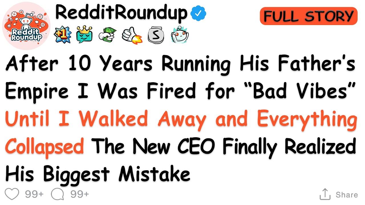 I Dedicated a Decade to His Family Business Then Got Replaced for “Culture Fit” 20 Minutes After I..