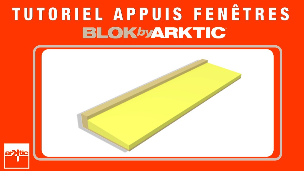 ARKTIC - Appuis fenêtres + bavette aluminium
