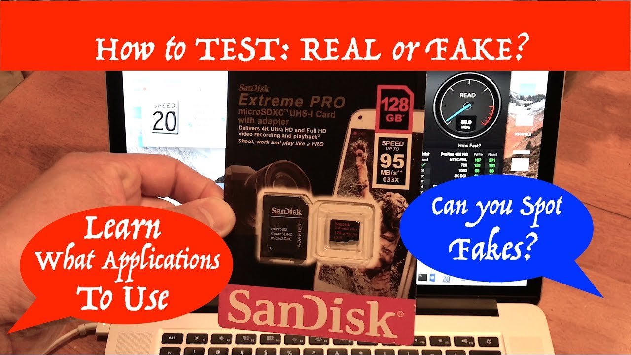 Can you Spot Fake SD Cards? How to Test Memory Cards and what Applications to use