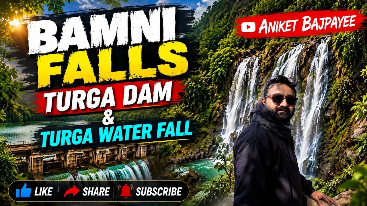 Bamni Falls, Turga Falls & Turga Dam | Ajodhya Pahar Tourist Spot | Best Places in Purulia