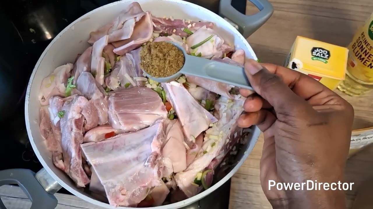 Rôti de porc camerounais 