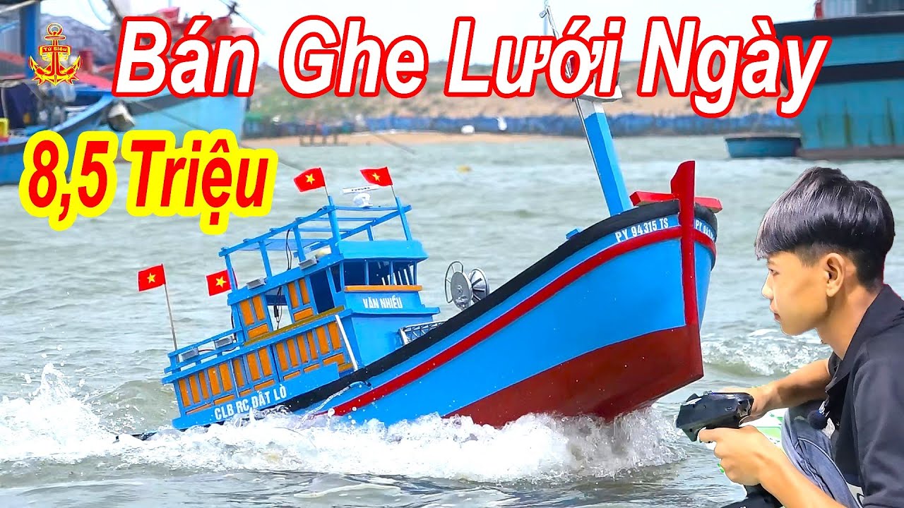 Bán Tàu Điều Khiển Từ Xa 8,5 Triệu || Vì Chủ Muốn Lên Đời Chiếc Lớn